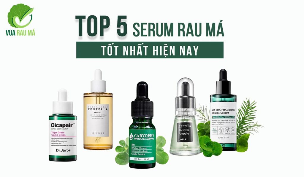 Review top 5 serum rau má tốt nhất hiện nay